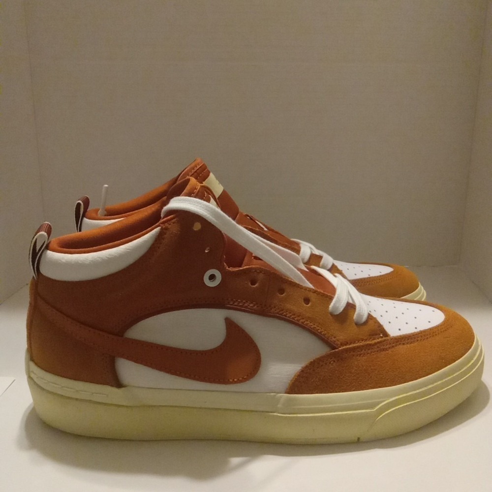 Nike SB React Leo Men's Shoes Size 10 Dark Russet White DX4361 202